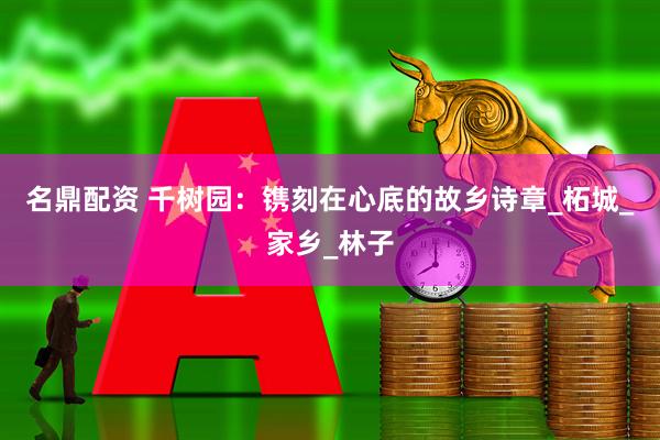 名鼎配资 千树园：镌刻在心底的故乡诗章_柘城_家乡_林子