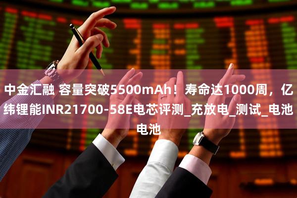 中金汇融 容量突破5500mAh！寿命达1000周，亿纬锂能INR21700-58E电芯评测_充放电_测试_电池
