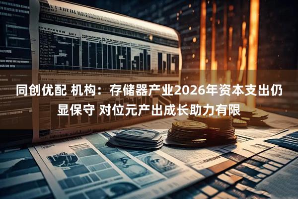 同创优配 机构：存储器产业2026年资本支出仍显保守 对位元产出成长助力有限