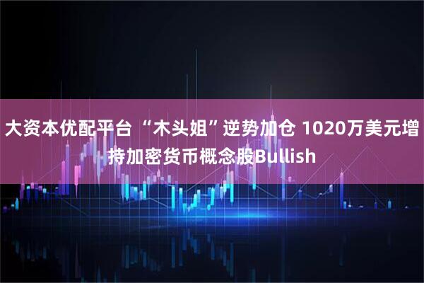 大资本优配平台 “木头姐”逆势加仓 1020万美元增持加密货币概念股Bullish